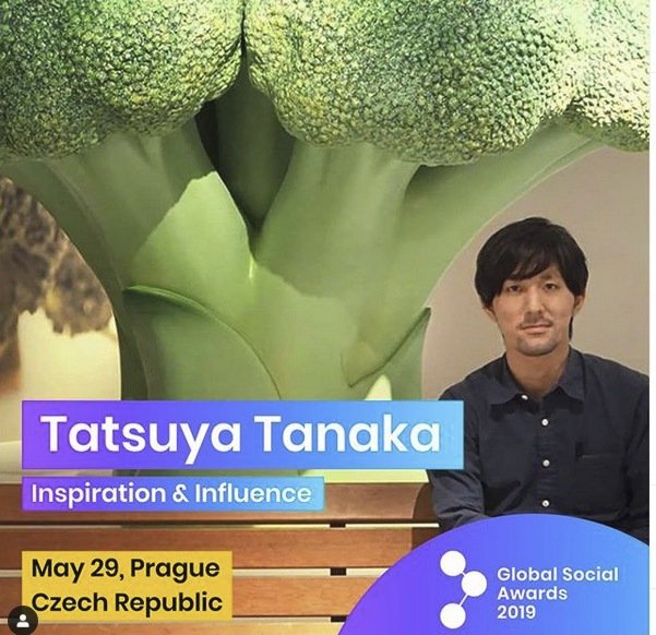 Global Social Awards 2019 - Tatsuya Tanaka