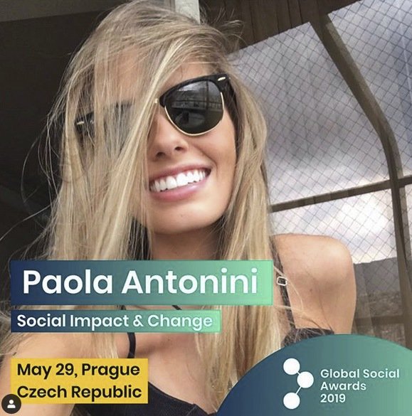 Global Social Awards 2019 - Paola Antonini