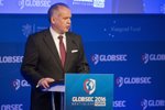 Slovenský prezident Andrej Kiska na konferenci GlobSec 2016 v Bratislavě