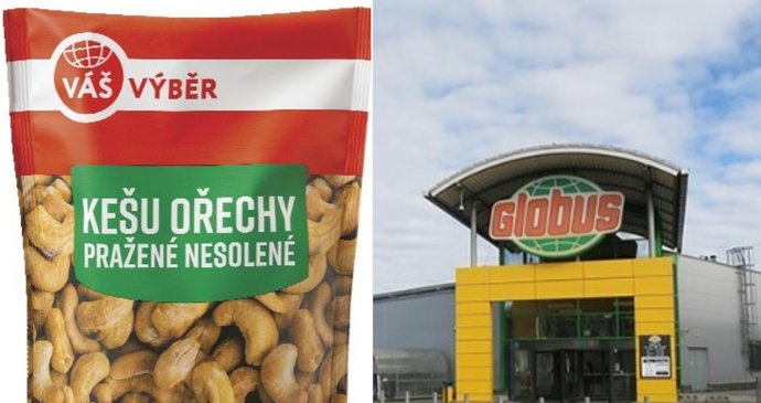 Globus stahuje z prodeje kešu ořechy.