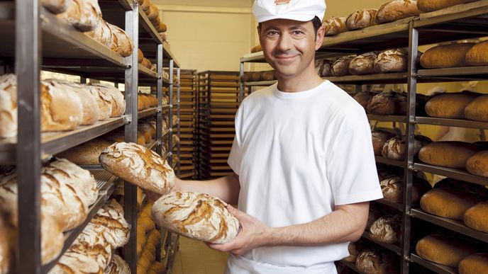 Šéf pekáren hypermarketů Globus Pavel Meduna