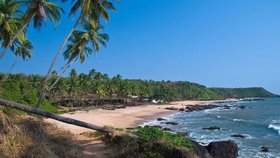 Oblíbená turistická destinace Goa v Indii