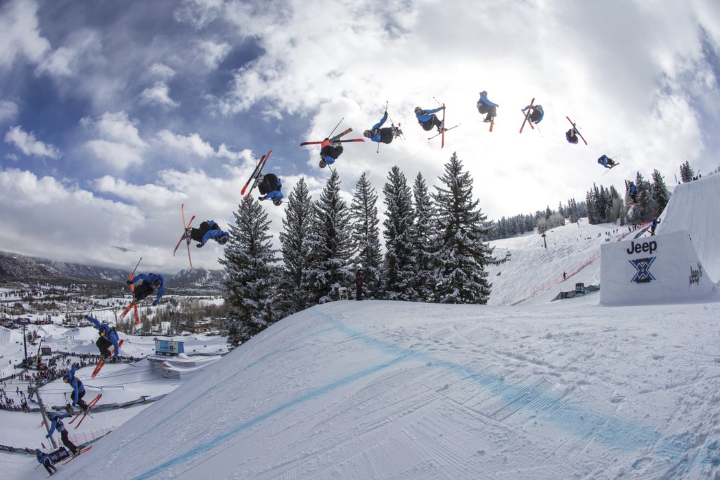 Hvězda. Nick Goepper patří mezi nejlepší freestyle lyžaře planety.