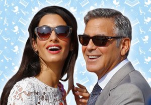 Clooney září štěstím: Amal je zřejmě těhotná!