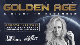 Na party Golden Age: A Night to Remember vystoupí zpěvačka a DJka Jes.