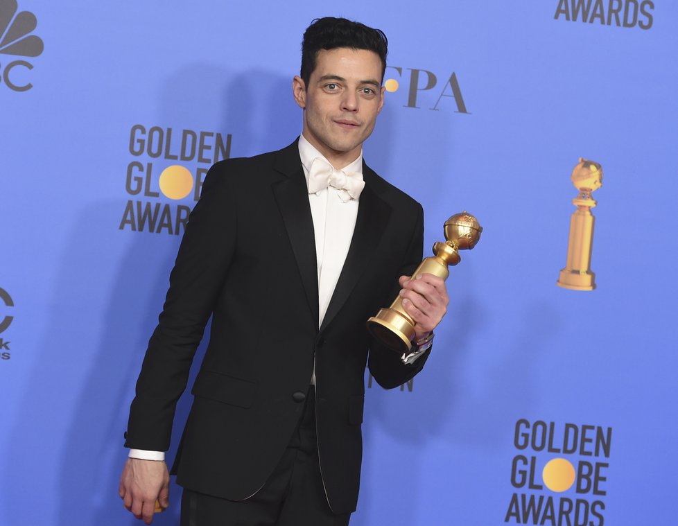 Rami Malek vyhrál nejlepšího herce v dramatu Bohemian Rhapsody