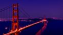 Most Golden Gate u San Francisca. Právě oblast Silicon Valley je líhní mnoha světových start-upů.