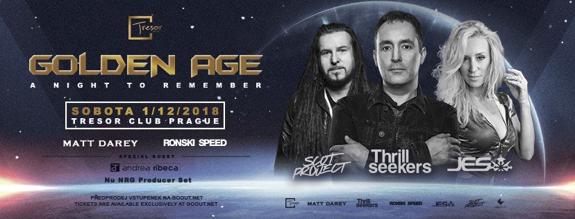 Party Golden Age: A Night to Remember se zaměřuje na legendy trancu.