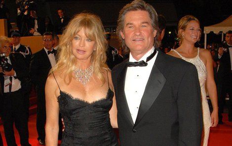 Kurt Russell a Goldie Hawn mají hvězdy na chodníku slávy.