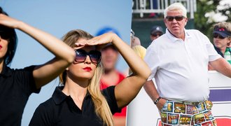 Golfový bouřlivák Daly v Praze ztratil oči: Tolik krásných bab jsem v životě neviděl!