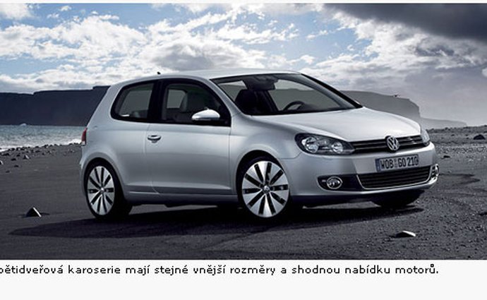 golf design mpv focus kabriolet technika vw predstavujeme