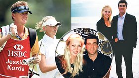 Dcera tenisty Petra Kordy Jessica se zamilovala. Našla si lásku na golfu.