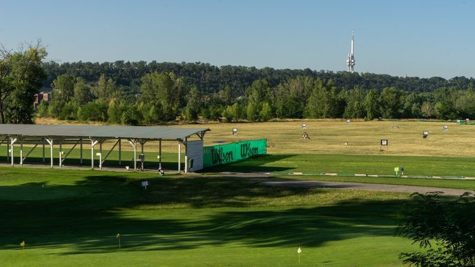 Golfové hřiště Driving range Rohanský ostrov, Praha