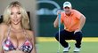 Americký golfista Grayson Murray získal jako caddyho vnadnou modelku Lindsey Pelasovou