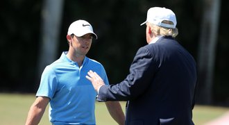 Jsi fašista! Golfista McIlroy si zahrál s Trumpem a je kvůli tomu pod palbou kritiky