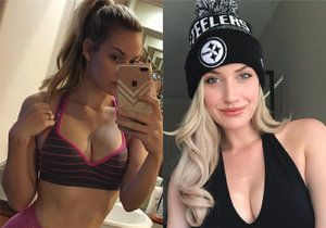 Americká golfistka Paige Spiranacová (28) má na Instagramu více než 3 miliony sledujících.