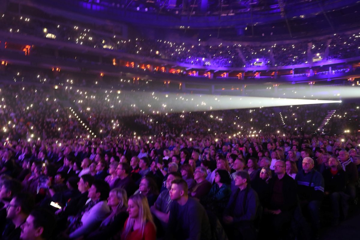 Monstrózní koncert Martiky Gombitové v O2 aréně v Praze.