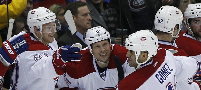 Gomez z Montrealu přetrhl po víc než roce střelecké trápení v NHL.