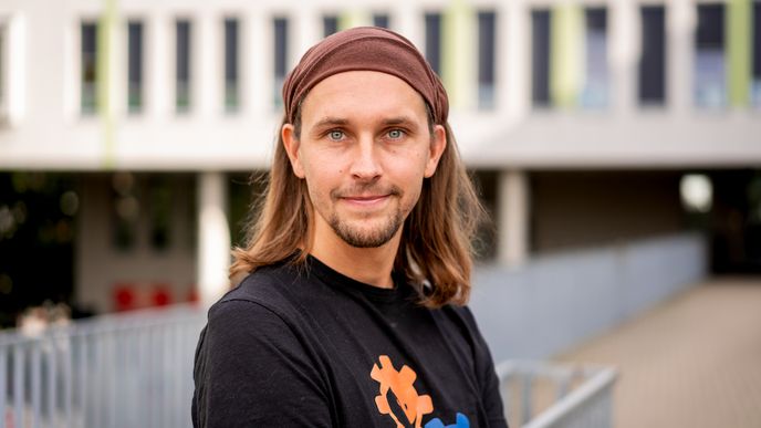 Šéf a spoluzakladatel startupu GoodAccess Michal Čížek.