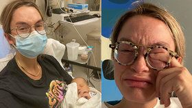 Novorozený syn zpěvačky ze SuperStar Casey Goode se nakazil koronavirem