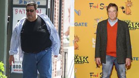 Slavný Fred Flintstone shodil 90 kg! Johna Goodmana (69) donutil k hubnutí strach