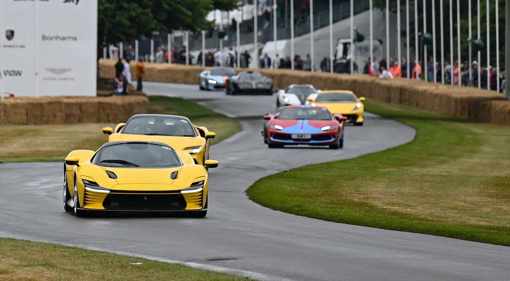 Ferrari na Goodwood Festival of Speed 2022