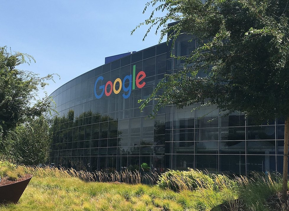 Googleplex, sídlo firmy Google.