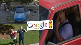 Další sada bizarních záběrů z Google Street View