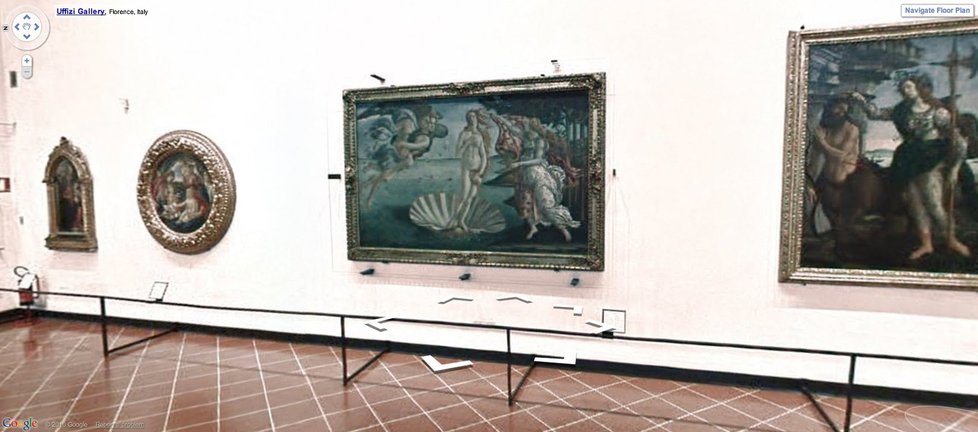 Uffizi Galerie ve Florencii