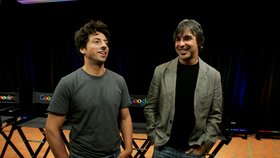 Spoluzakladatelé Googlu odchází z vedení Alphabetu: Sergey Brin (vlevo) a Larry Page