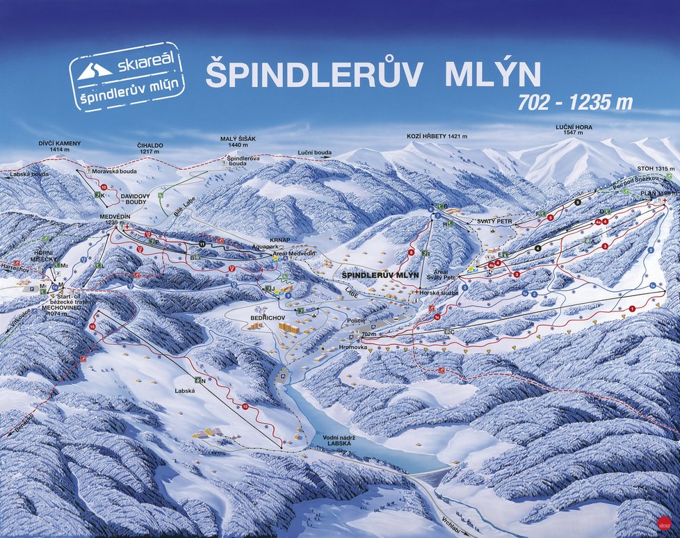 Nejvyhlášenější lyžařské středisko v Česku
