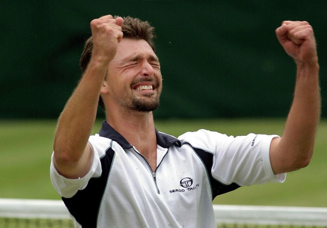 Goran Ivaniševič slaví své životní vítězství