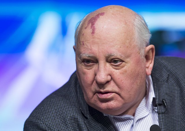 Bývalý prezident Sovětského svazu Michail Gorbačov