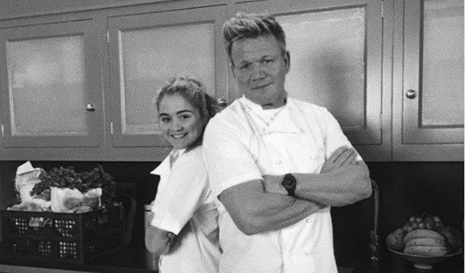 Gordon Ramsay s dcerou Matildou neboli Tilly