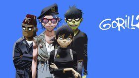 Šílená virtuální formace Gorillaz vystoupí v Česku: V listopadu dorazí do Prahy