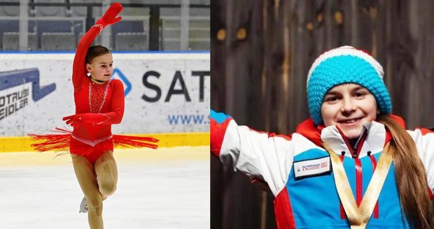 Zuzana Gorná (12) z Bystřice na Frýdecko-Místecku je krasobruslařskou nadějí.