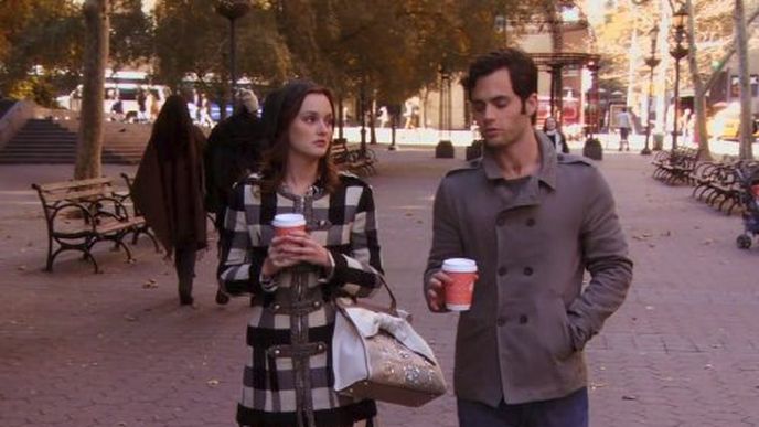 Blair Waldorf a Dan Humphrey