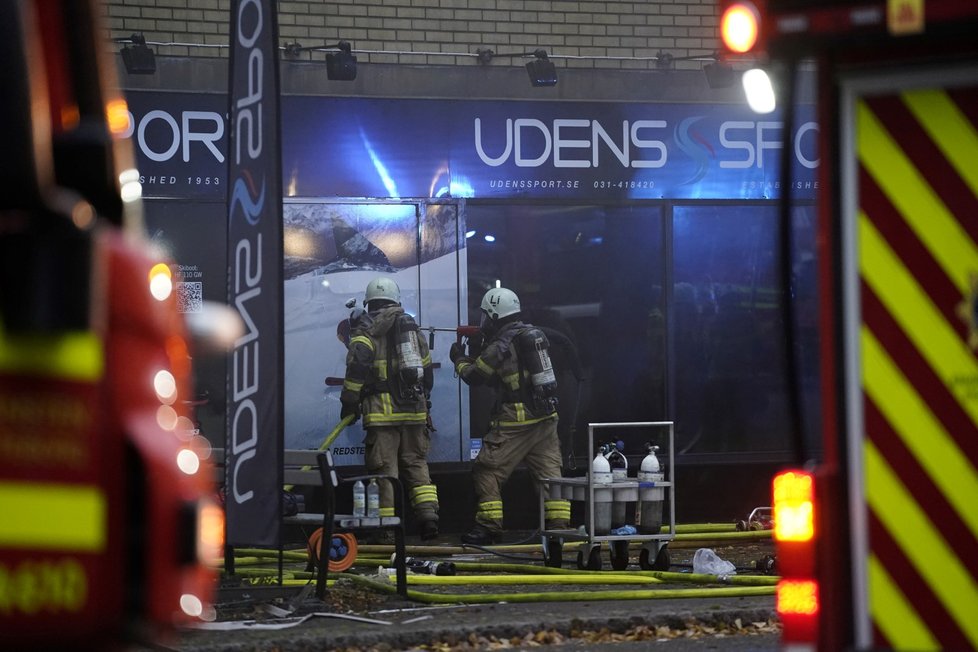 Exploze v domě ve švédském Göteborgu si vyžádala několik zraněných (28.9.2021)