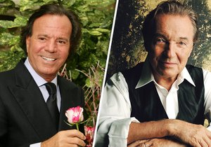 Julio Iglesias se těší, až si v Praze zazpívá s Karlem Gottem