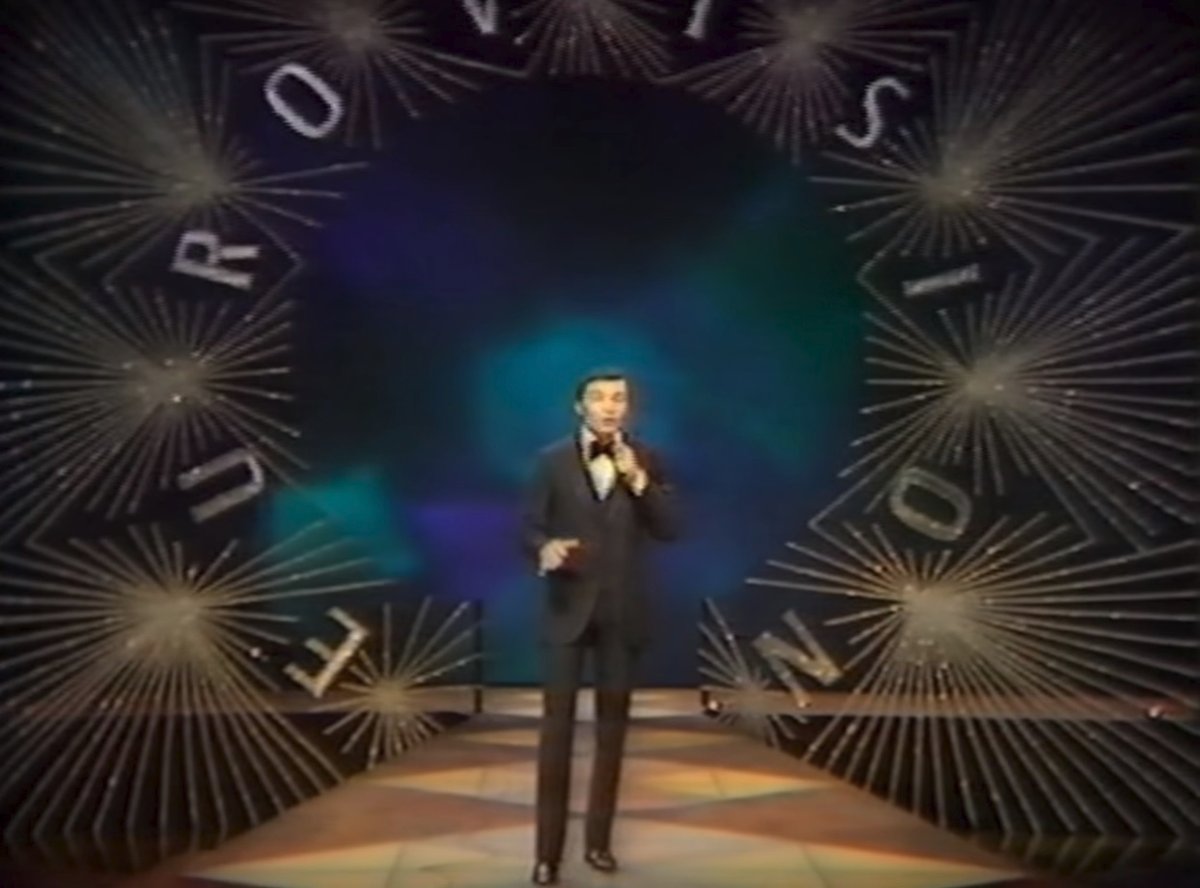 Takto Karel Gott 12. dubna 1968 zpíval v Londýně na Eurovizi.