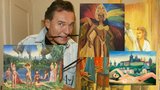 »Malíř« Karel Gott (†80) by měl radost: Dražba tří obrazů za 7 milionů!