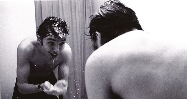 Mistr bere koupel - duben 1968.