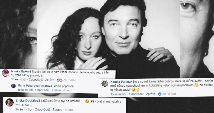 Karel Gott a Alice Kovácsová (34 let blízkého přátelství)