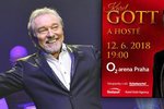 Karel Gott téměř vyprodal svůj jediný koncert v Praze.