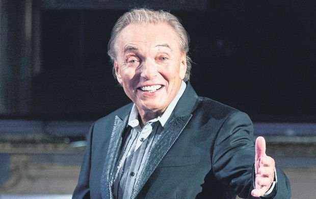 Karel Gott na předávání Slavíků vloni na konci listopadu.