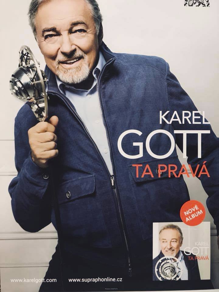 Karrel Gott pokřtil své album