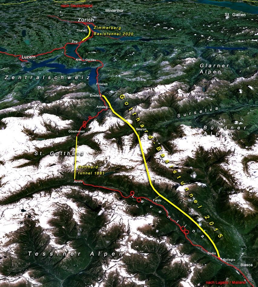 Švýcarsko dokončilo konstrukci nejdelšího tunelu na světě