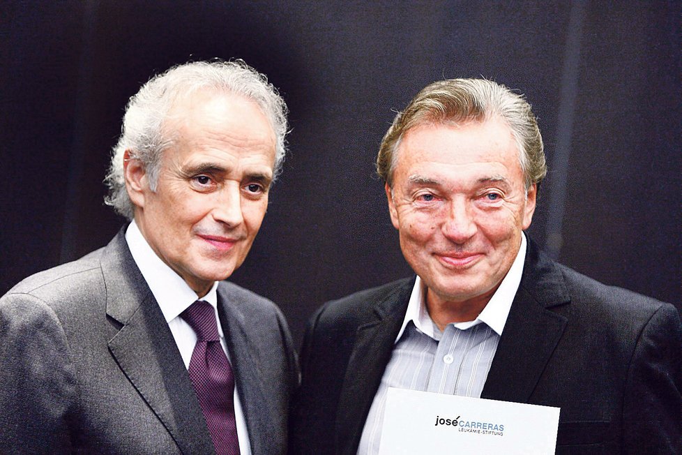 José Carreras si Karla Gotta přizval na vystoupení