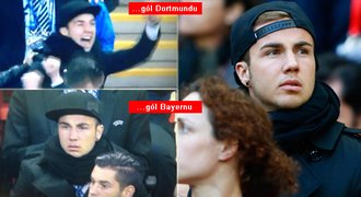 VIDEO: Götze jde do Bayernu. Ale ve finále ještě fandil Dortmundu