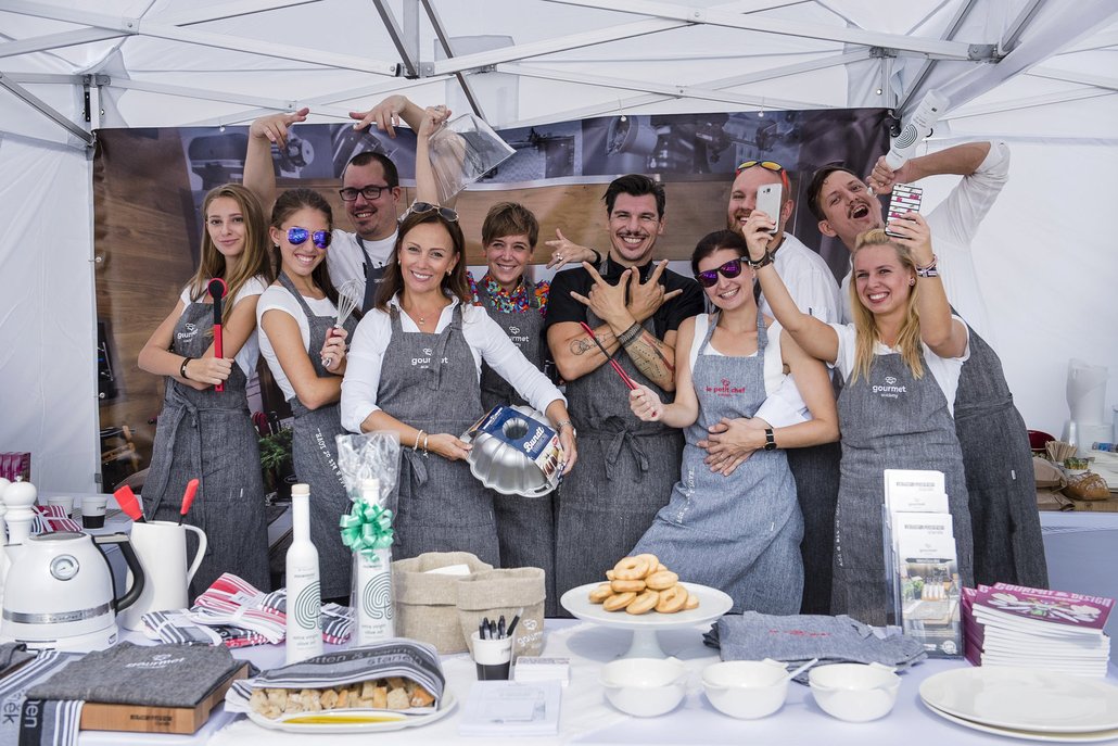 Fantastický tým Gourmet Academy v čele s Martinou Muldoon